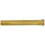 1-1/2" x 12", 22 Gauge, Slip Joint Extension Tube (Rough Brass)