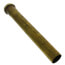 1-1/2" x 12", 20 Gauge, Slip Joint Extension Tube (Rough Brass) w/ Nuts and Washers