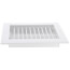 8" x 6" (Wall Opening Size) White Sidewall/Ceiling Register (A618MS Series)