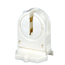 Mini Base, T5 Bi-pin, Fluorescent Lampholder, Low Profile Snap-in/on, Panel Locator Post (White)