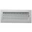 12" x 4" (Wall Opening Size) White Sidewall/Ceiling Register (A618MS Series)