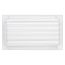 12" x 6" (Wall Opening Size) White Sidewall/Ceiling Register (A618MS Series)