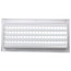 14" x 6" (Wall Opening Size) White Sidewall/Ceiling Register (A618MS Series)