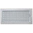 14" x 6" (Wall Opening Size) White Sidewall/Ceiling Register (A618MS Series)