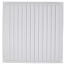 14" x 14" (Wall Opening Size) White Sidewall/Ceiling Register (A618MS Series)