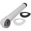 2" x 4" 60/100 Condensing Termination Extension Kit, w/ 2 Wall Plates (21" Length)