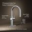 Crue Touchless Pull Down Kitchen Faucet (Polished Chrome), K-22974-CP