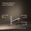 Crue 1-Handle Pull Out Kitchen Faucet (Stainless Steel), K-22976-VS