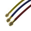 PLUS II 3-Pack Charging Hoses w/ SealRight fittings (60" Length)