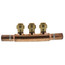 3/4" Open Copper Manifold w/ 1/2" Sharkbite Outlets (3 Outlets)