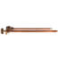Model 22 18", 3/4" PEX Crimp Inlet Hot & Cold Anti-Siphon Wall Faucet w/ Metal Handle