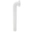 1-1/2" x 11-1/2" PVC Slip Joint Waste Bend - White