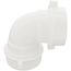 1-1/2" x 1-1/2" 90° Elbow - White