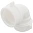1-1/2" x 1-1/2" 90° Elbow - White