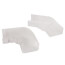 3" SpeediChannel Adjustable Flat Bend (White)