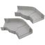 4" SpeediChannel Adjustable Flat Bend (Natural)