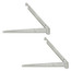 Hef-T-Bracket Wall Bracket with Easy-Fit for Mini-Split Condensers (220 lbs max)