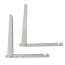 Hef-T-Bracket Wall Bracket with Easy-Fit for Mini-Split Condensers (165 lbs max)