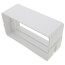 6" SpeediChannel Union Coupling (White)