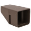 3" SpeediChannel Duct End (Brown)