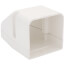 3" SpeediChannel Duct End (White)