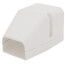 3" SpeediChannel Duct End (White)