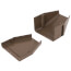 4" SpeediChannel Duct End (Brown)