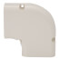 3" SpeediChannel 90-Degree Flat Bend (White)