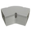 3" SpeediChannel 45-Degree Flat Bend (Natural)
