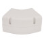 4" SpeediChannel 45-Degree Flat Bend (White)