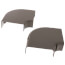 4" SpeediChannel 90-Degree Flat Bend (Brown)