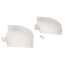 6" SpeediChannel 90-Degree Flat Bend (Natural)