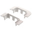 3" SpeediChannel Flat Wall Escutcheon (Natural)