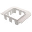 3" SpeediChannel Flat Wall Escutcheon (Natural)