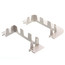 4" SpeediChannel Flat Wall Escutcheon (Natural)