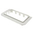 6" SpeediChannel Flat Wall Escutcheon (Natural)