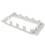 6" SpeediChannel Flat Wall Escutcheon (Natural)