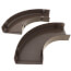 4" SpeediChannel 90-Degree Long Radius Bend (Brown)