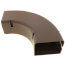 4" SpeediChannel 90-Degree Long Radius Bend (Brown)