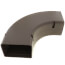 4" SpeediChannel 90-Degree Long Radius Bend (Brown)