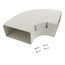 6" SpeediChannel 90-Degree Long Radius Bend (Natural)