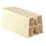 36" White Hef-T-Block Mounting Block (Pack of 2)