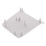 White Hef-T-Block End Caps (Box of 100)