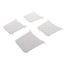 White Hef-T-Block End Caps (Box of 100)