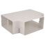 6" SpeediChannel T-Joint (White)