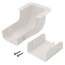 3" SpeediChannel Wall Penetration Cover (White)