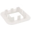 3" SpeediChannel Wall Escutcheon (White)