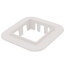 3" SpeediChannel Wall Escutcheon (White)