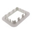 4" SpeediChannel Wall Escutcheons, Pack of 10 (Natural)