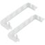 6" SpeediChannel Wall Escutcheon (White)